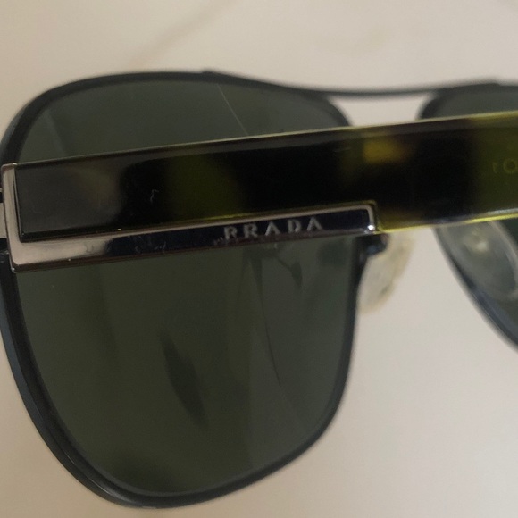 Prada Conceptual Aviator Sunglasses, men’s - Picture 4 of 10